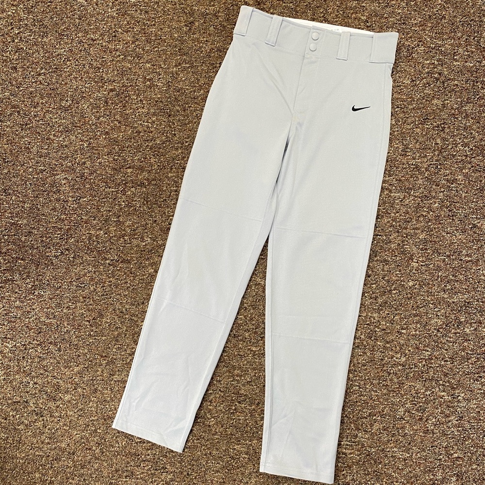 COPY - Nike Dri Fit Grey Baseball Pants Boys Large